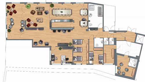Projektentwicklung und Begleitung: Tagespflege der Johanniter in Fischen im Allgäu